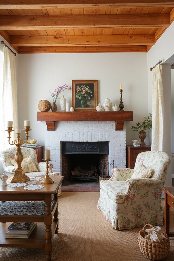 antique handmade cottagecore accents