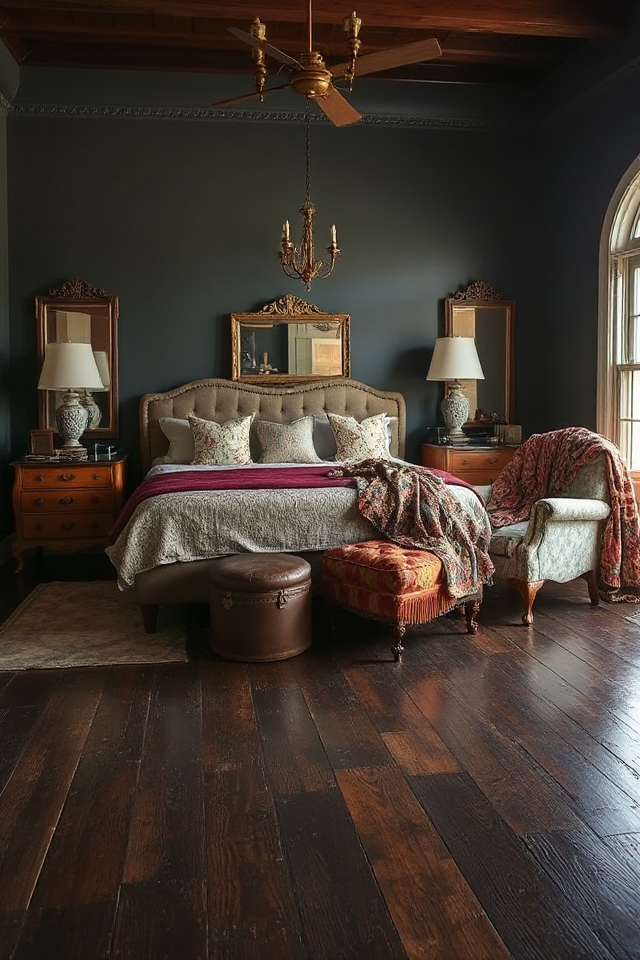 artistic eclectic bedroom decor