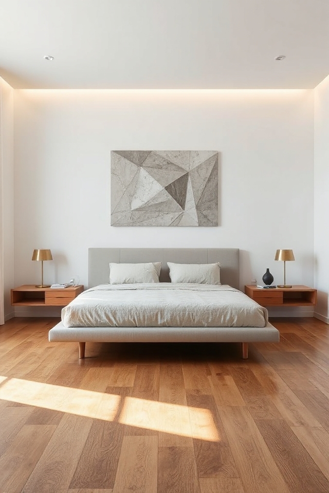 Would You Try A No Headboard Bedroom? These 22 Homes Make It Work 65 bold artistic bedroom design