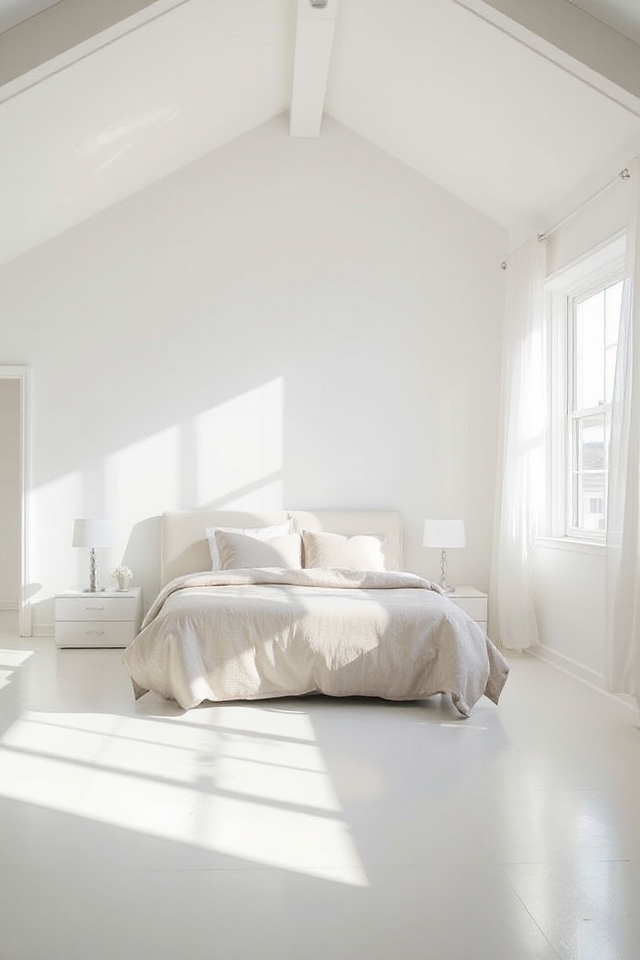 Would You Try A No Headboard Bedroom? These 22 Homes Make It Work 93 bright airy bedroom design