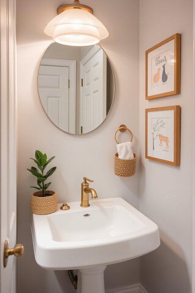 15 Half Bathroom Decor Ideas That Are Practical & Cute 44 charming bathroom accessories collection