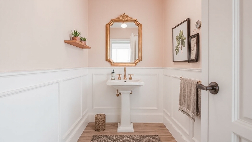 charming half bath design ideas
