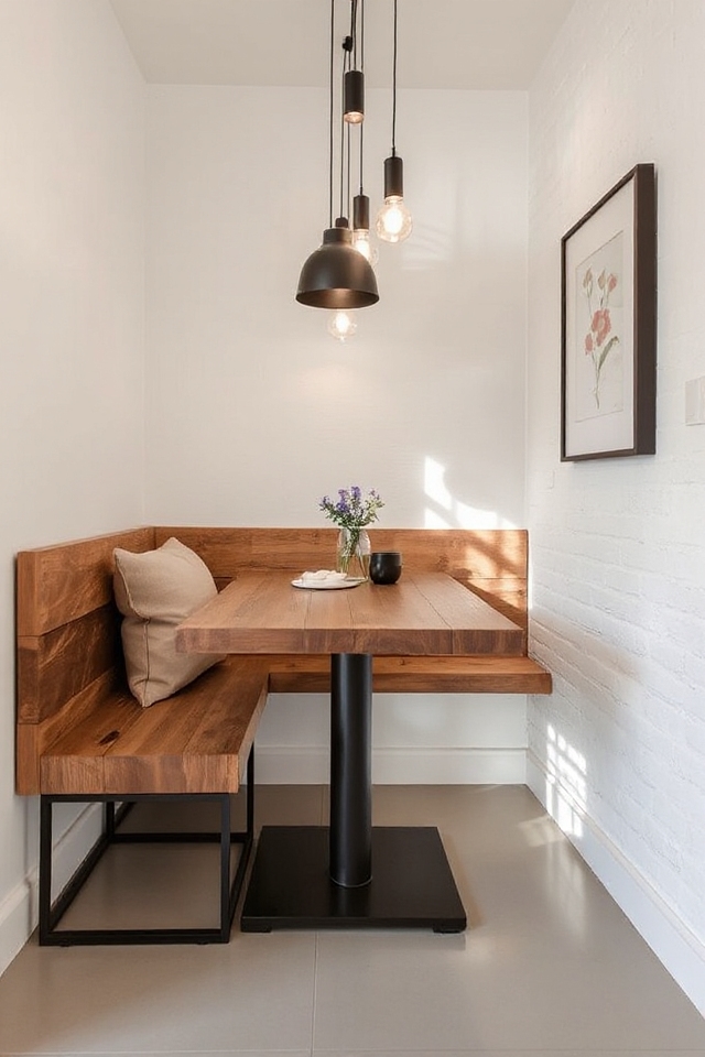 chic space saving dining solution