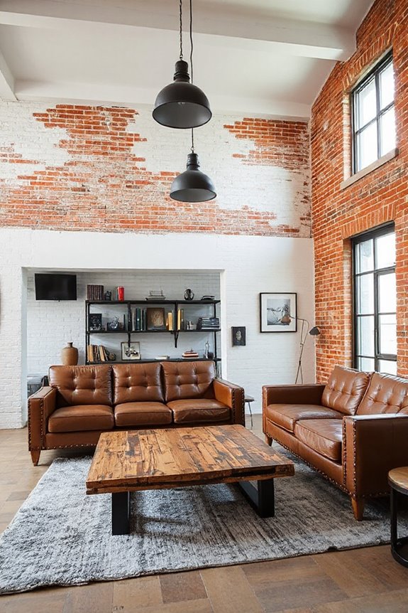 cohesive industrial chic living