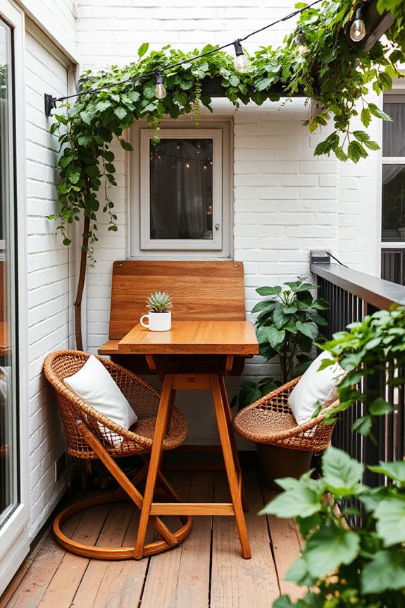 25 Small Balcony Apartment Decor Ideas That Will Transform Your Tiny Space 11 compact multifunctional versatile outdoor furniture