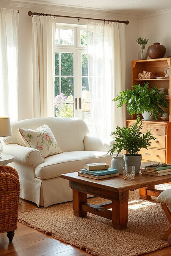 cozy inviting cottagecore furniture