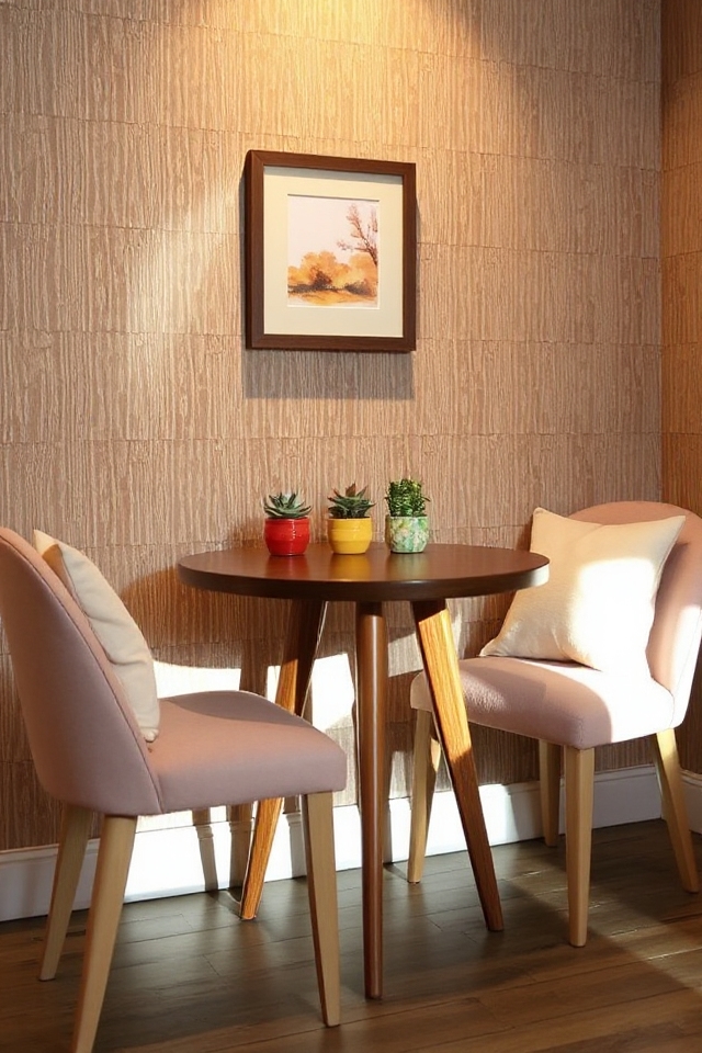 curated small scale decor accents