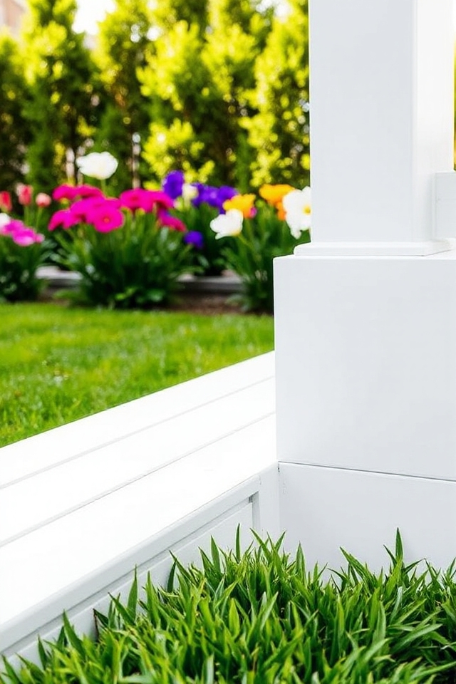 22 Deck Skirting Ideas To Enhance Your Outdoor Aesthetic 26 durable low maintenance vinyl skirting