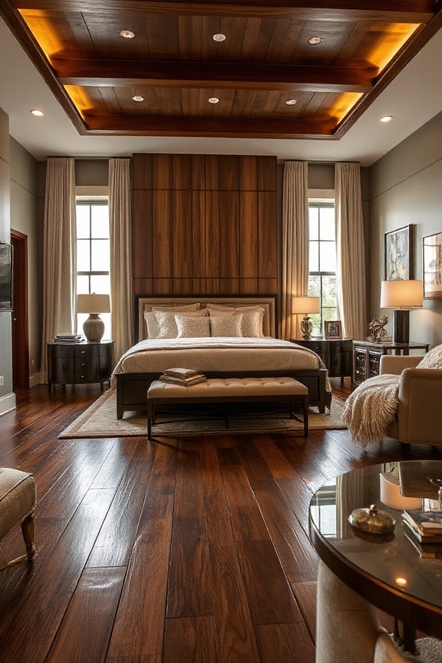 elegant walnut flooring elegance