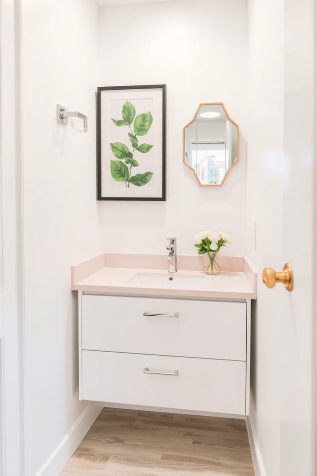 15 Half Bathroom Decor Ideas That Are Practical & Cute 23 elevate half bathroom aesthetics