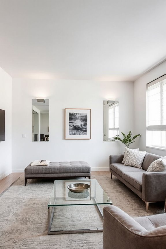 15 Design Hacks For A Low Ceiling Living Room 24 enhance spaciousness with low profile