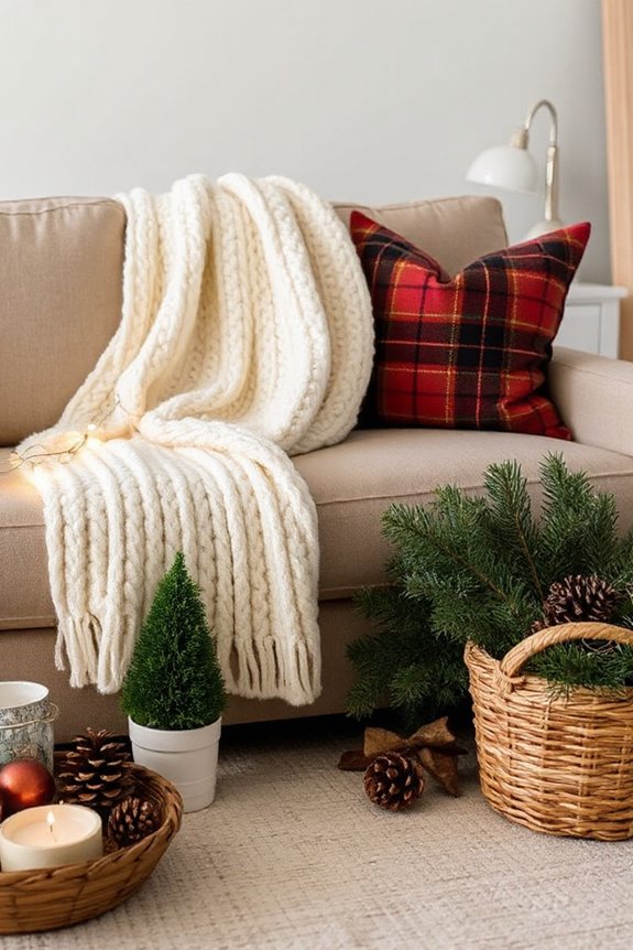 festive holiday decor accents