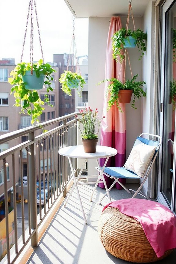 25 Small Balcony Apartment Decor Ideas That Will Transform Your Tiny Space 21 flexible lightweight adaptive minimalist decor