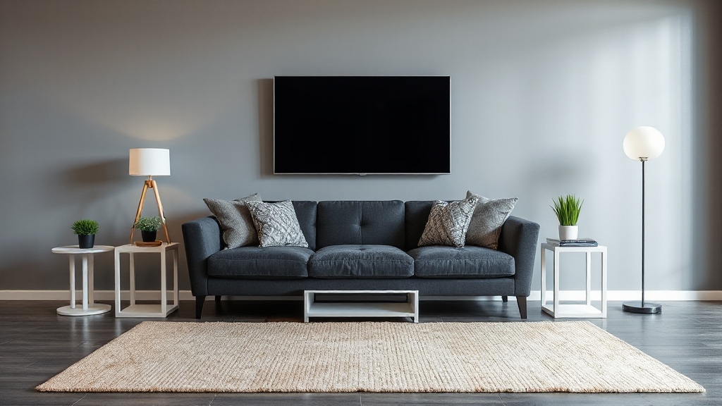 furniture arrangement for tv