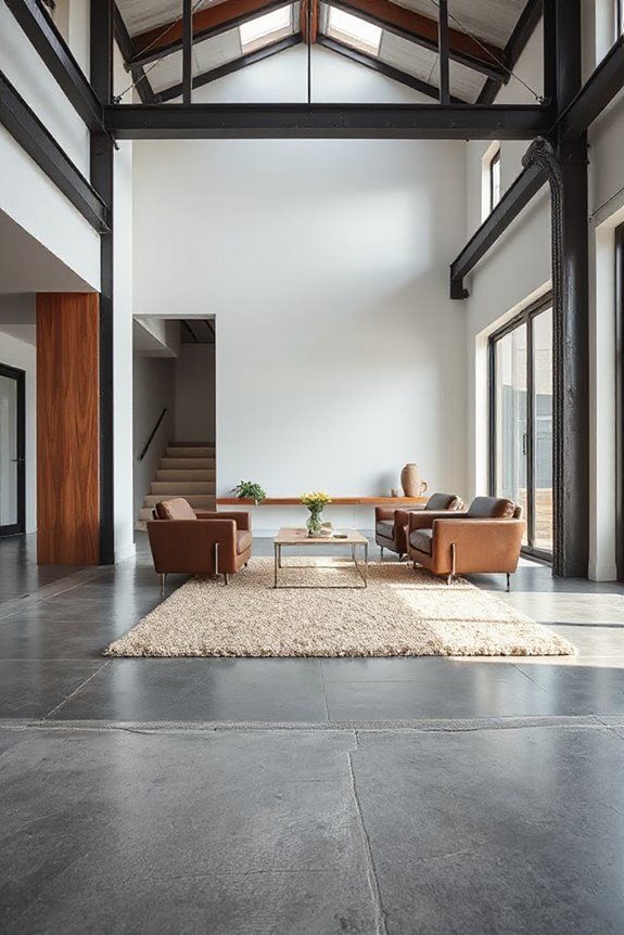 industrial chic flooring options