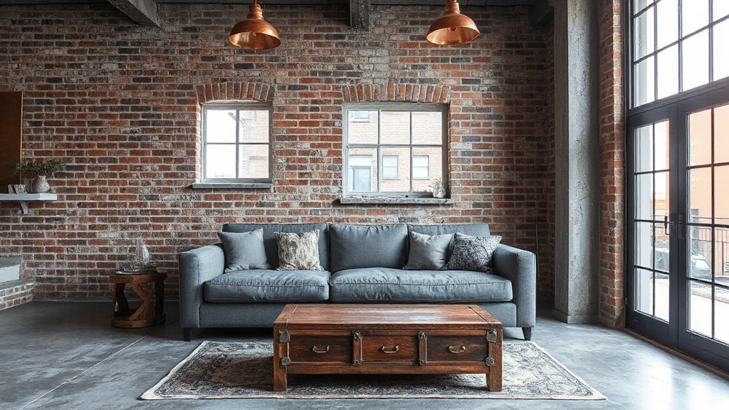industrial grey and copper