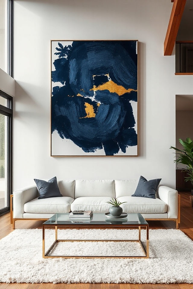 20 Inexpensive Ways To Make Your Apartment Look Expensive 2 invest in statement art