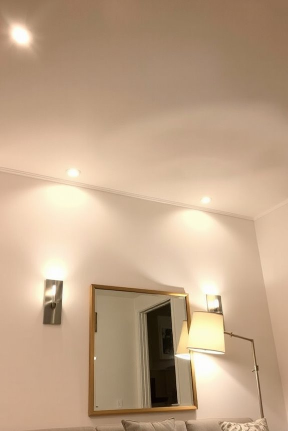 15 Design Hacks For A Low Ceiling Living Room 31 layered lighting for brightness