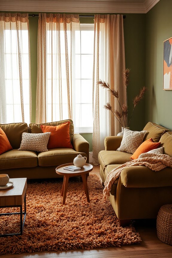 layered textures create coziness