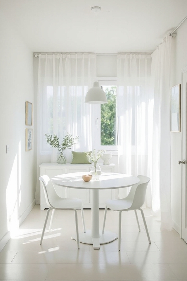 light colors expand spaces
