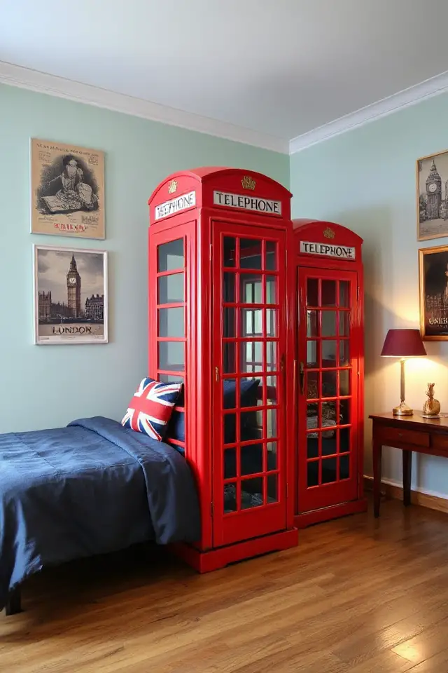 london charm with decor