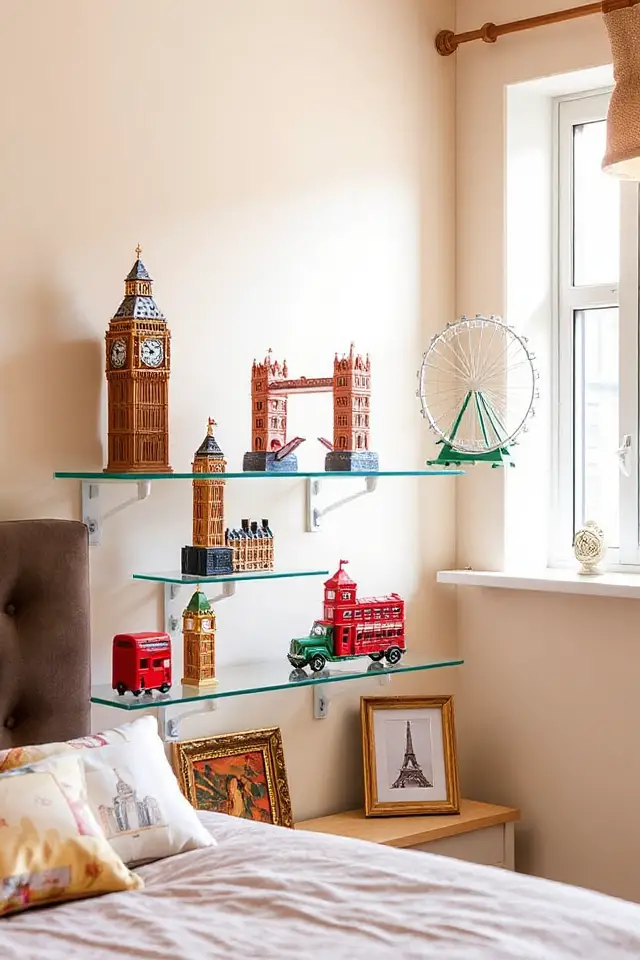 london figurines display ideas