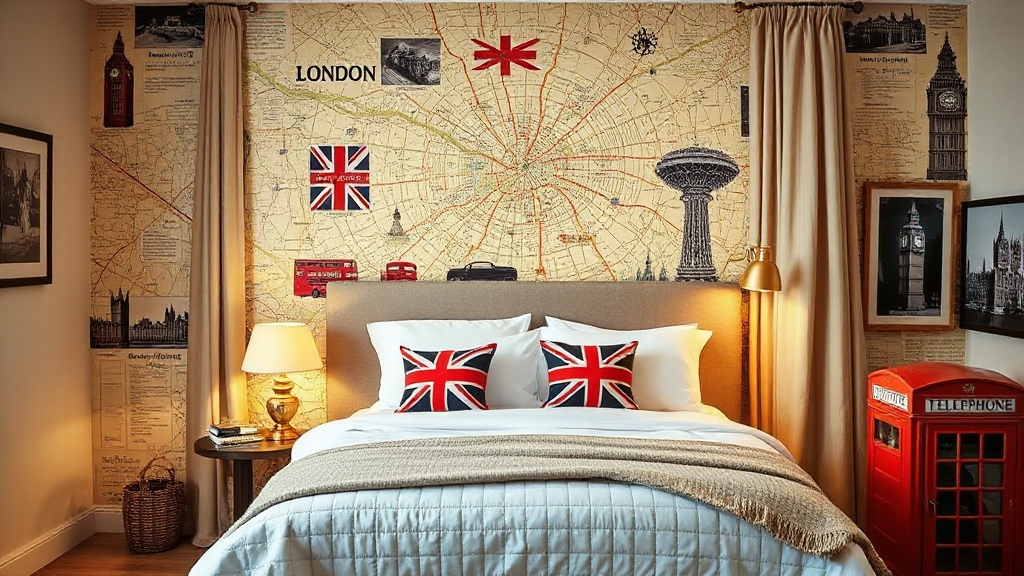 london inspired bedroom decor ideas