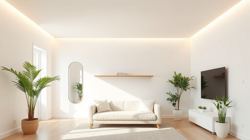low ceiling living room hacks