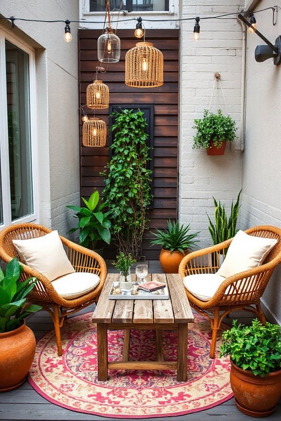 25 Small Balcony Apartment Decor Ideas That Will Transform Your Tiny Space 22 maximize vertical space portable cozy flexible