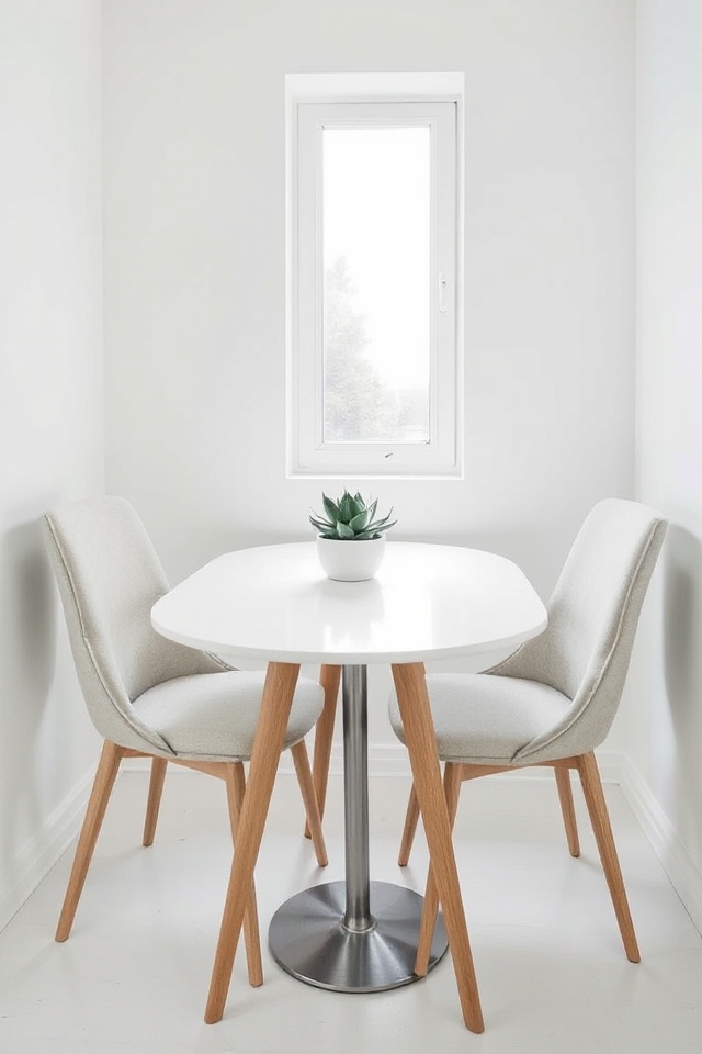 minimalist dining room decor