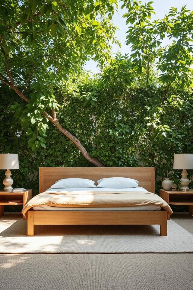 Would You Try A No Headboard Bedroom? These 22 Homes Make It Work 135 nature inspired bedroom serenity