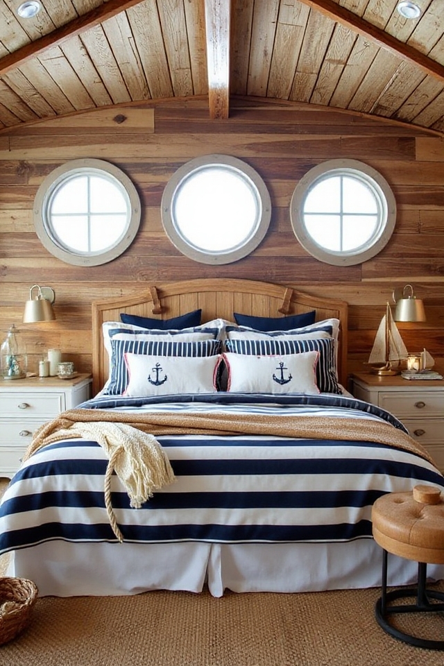 40 Nautical Bedroom Ideas if You Love Boats and Adventures 163 nautical coastal bedroom decor
