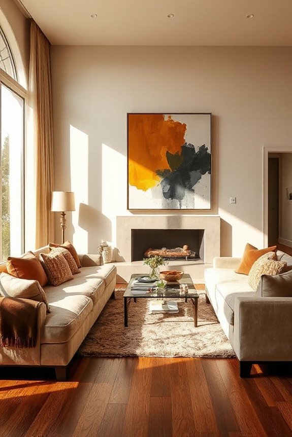 Don’t Miss These 22 Stunning Living Rooms in Warm Neutrals 149 neutral living room elegance