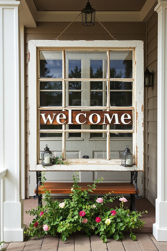 nostalgic welcoming home decor
