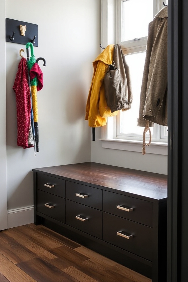 27 Clever Mudroom and Laundry Room Ideas To Maximize Space 107 optimized under bench storage solutions
