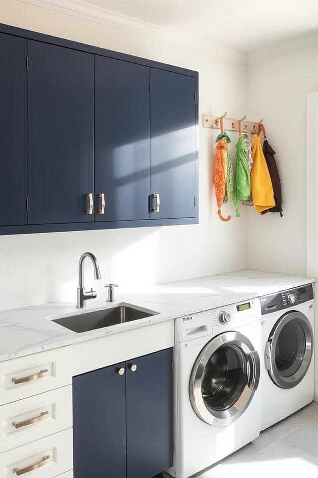 27 Clever Mudroom and Laundry Room Ideas To Maximize Space 128 organized mudroom locker system