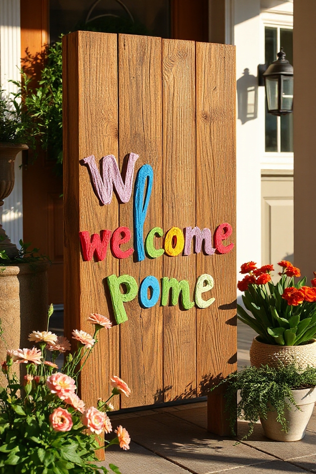 personalized rustic porch posts