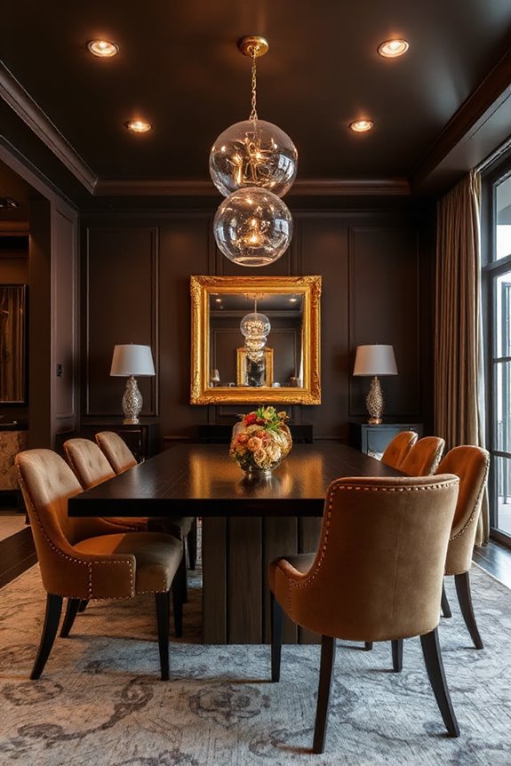 polished inviting dining atmosphere