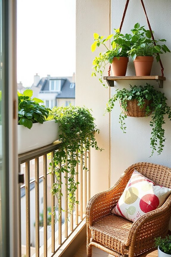 25 Small Balcony Apartment Decor Ideas That Will Transform Your Tiny Space 9 practical stylish sun loving fresh flavored herb garden