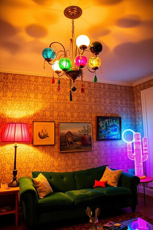 quirky artistic lighting fixtures