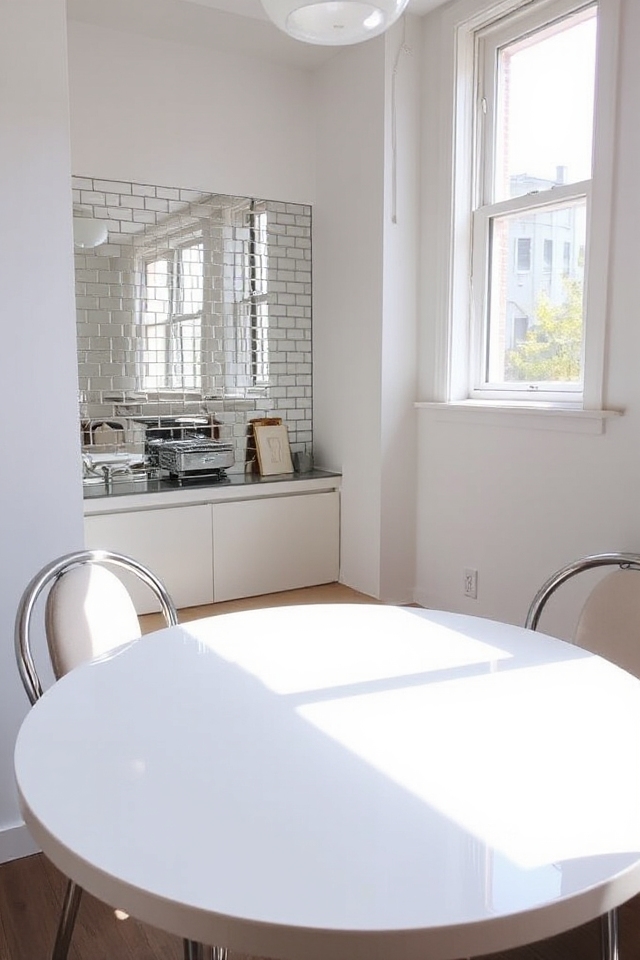 reflective surfaces enhance light