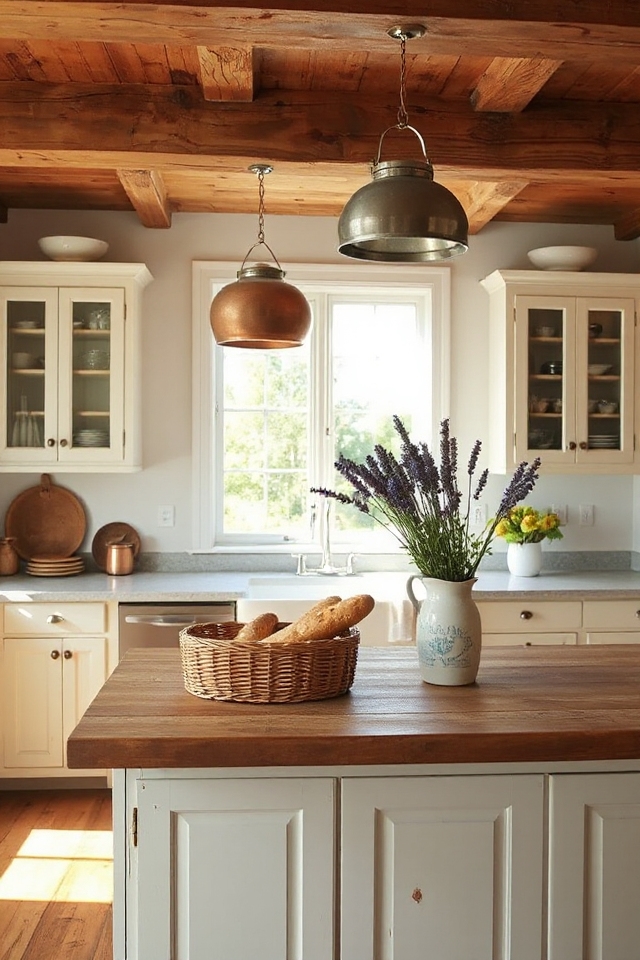 rustic wooden kitchen charm