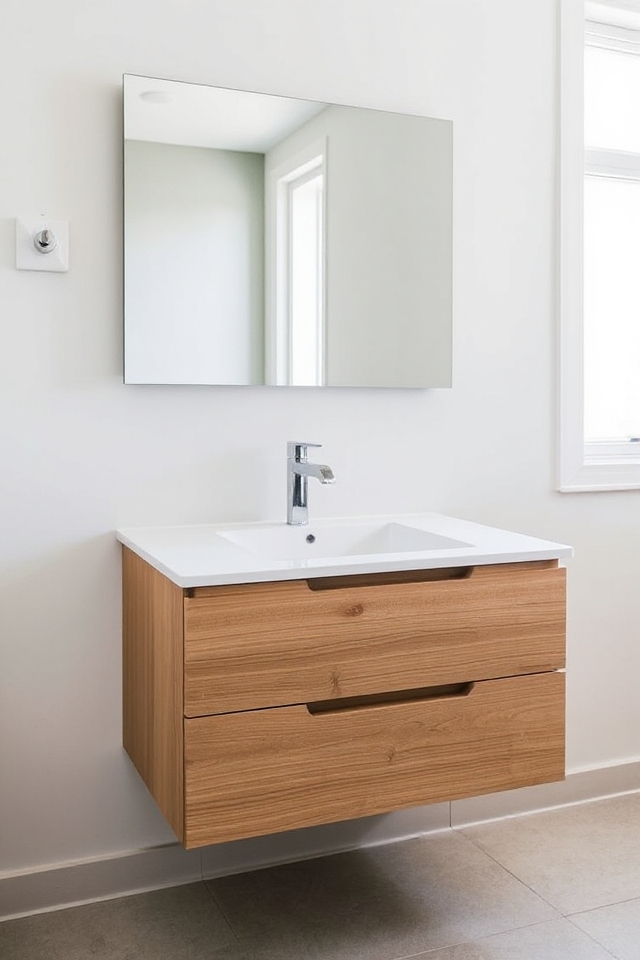 sleek minimalist bathroom designs