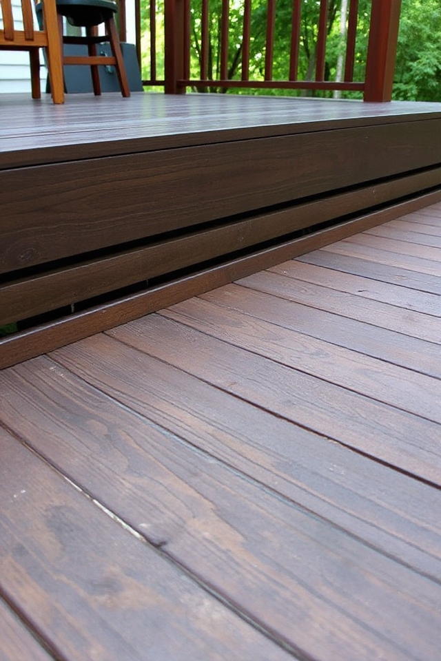 22 Deck Skirting Ideas To Enhance Your Outdoor Aesthetic 9 sleek minimalist slat design
