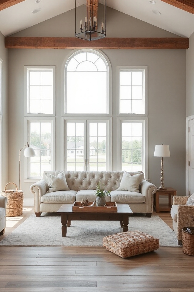 soft grey farmhouse elegance
