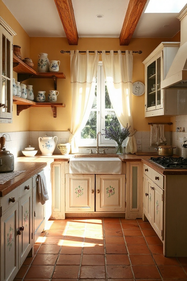 soft pastel kitchen elegance