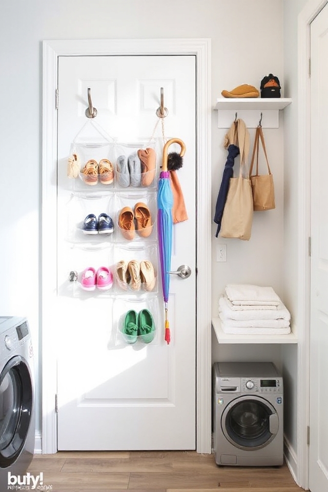 27 Clever Mudroom and Laundry Room Ideas To Maximize Space 44 space efficient organizational solutions