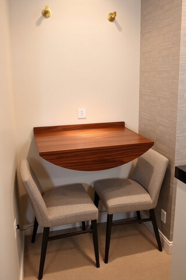 space saving dining solution