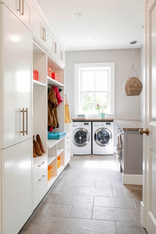 27 Clever Mudroom and Laundry Room Ideas To Maximize Space 79 streamlined entryway storage solutions