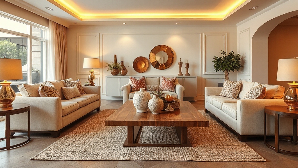 stunning warm neutral living rooms